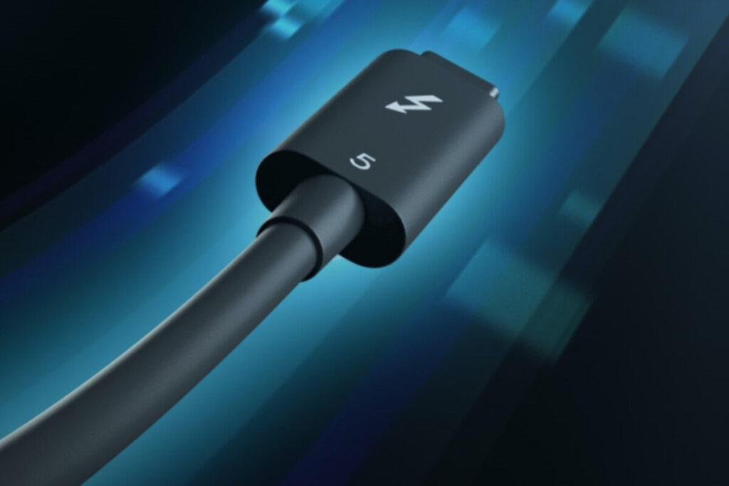 Noticia: Thunderbolt 5 es oficial: el nuevo estándar de Intel promete hasta 120 Gbps, múltiples monitores 8K, soporte USB4 2.0 y más.
