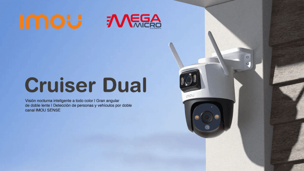 Cruiser Dual de Imou: Visión completa y detección precisa