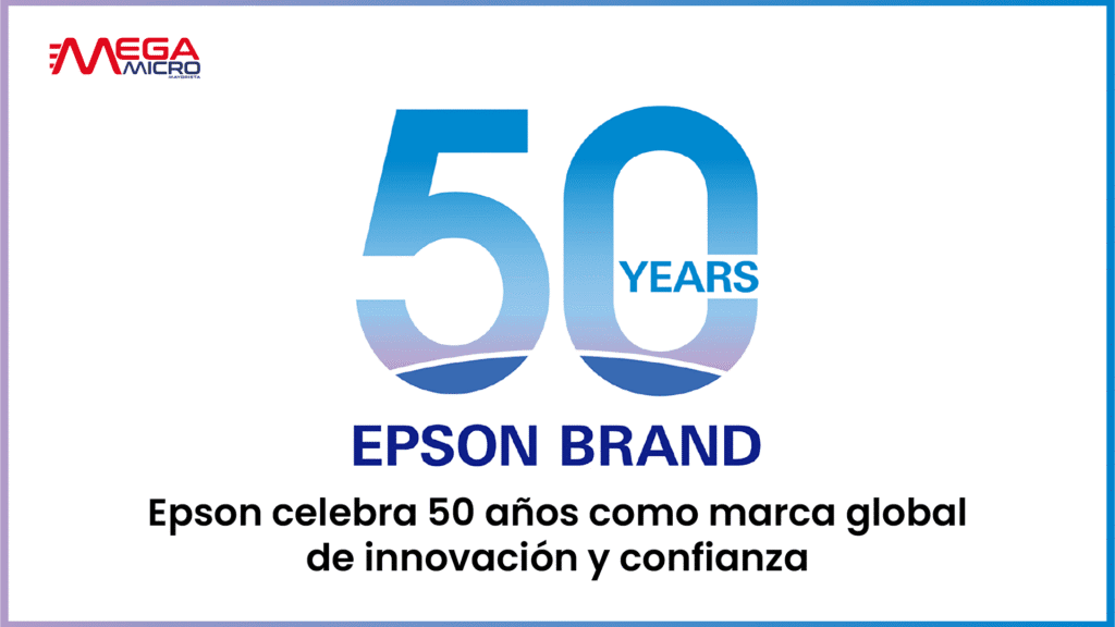 Epson celebra 50 años como marca global de innovación y confianza