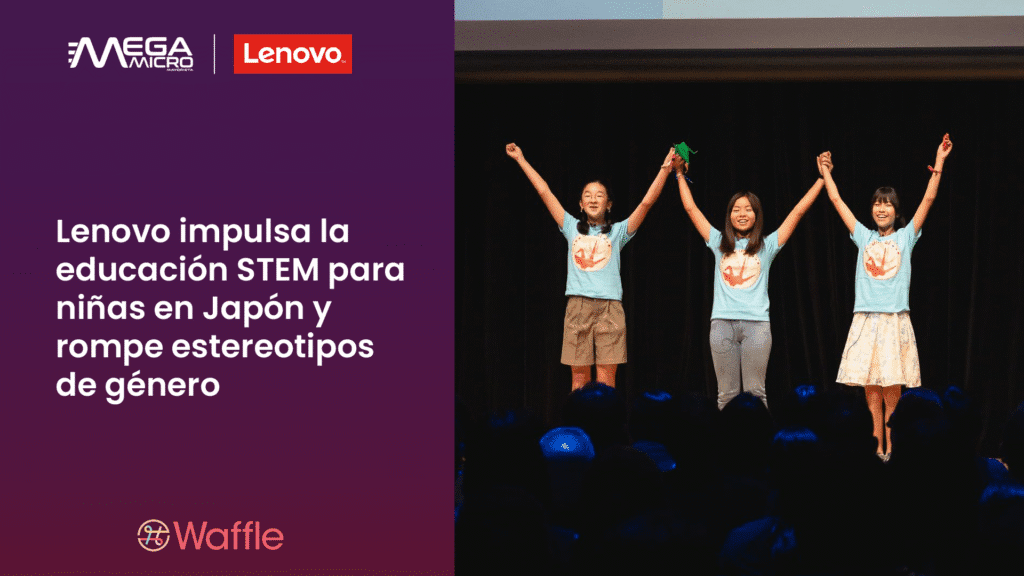 Lenovo impulsa la educación STEM para niñas en Japón y rompe estereotipos de género