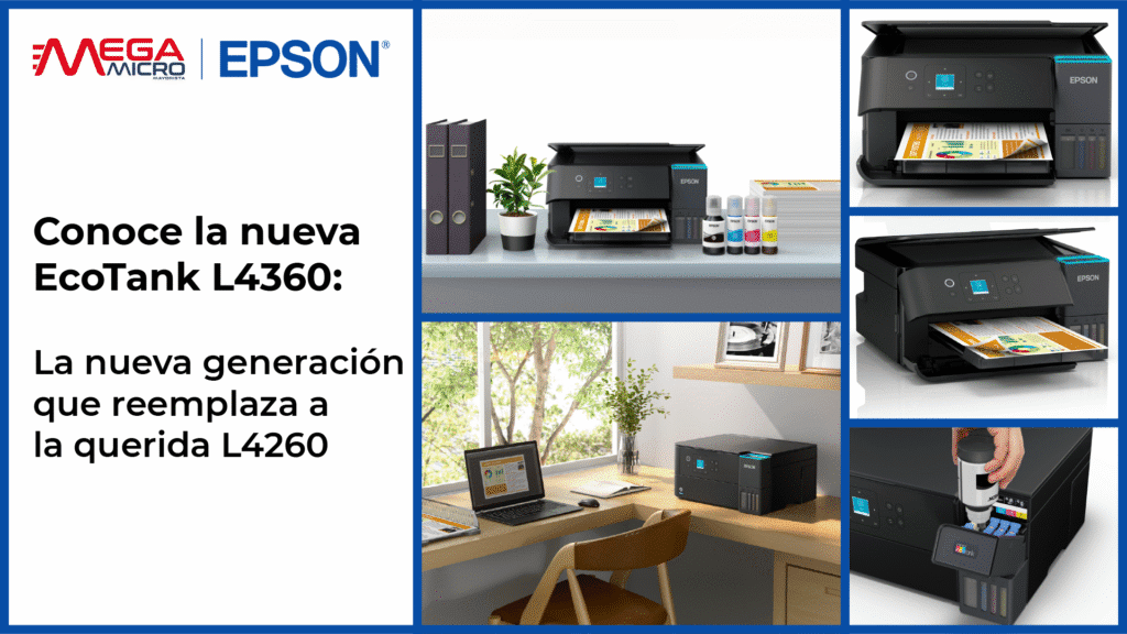 Epson EcoTank L4360: la nueva generación que reemplaza a la querida L4260