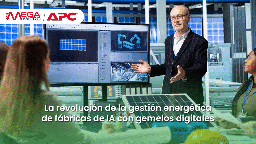 La revolución de la gestión energética de fábricas de IA con gemelos digitales